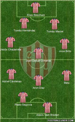 Unión de Santa Fe Formation 2017