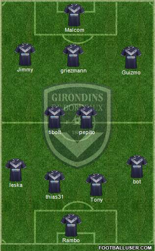 FC Girondins de Bordeaux Formation 2017
