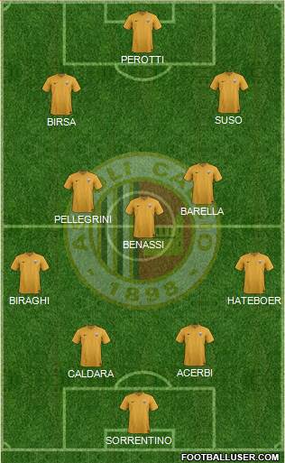 Ascoli football formation