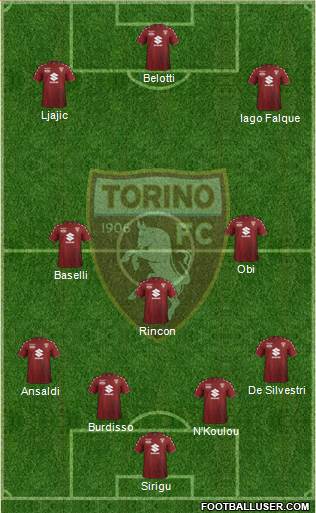 Torino Formation 2017
