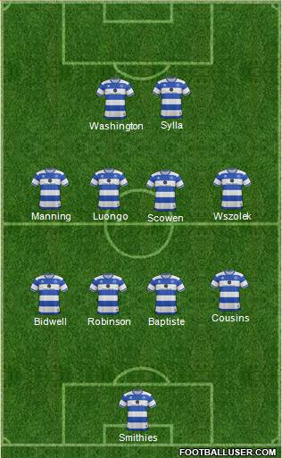 Queens Park Rangers football formation