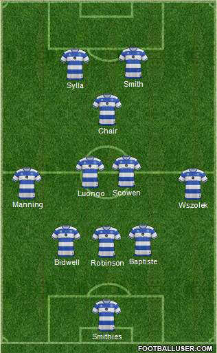 Queens Park Rangers Formation 2017