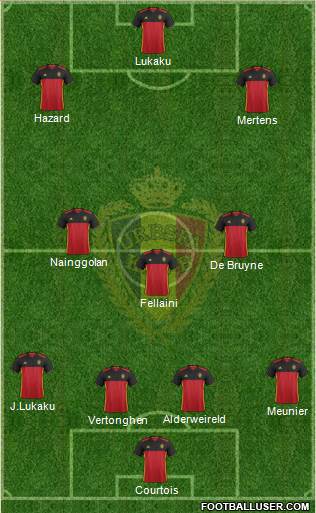Belgium Formation 2017