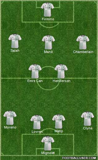 Liverpool Formation 2017