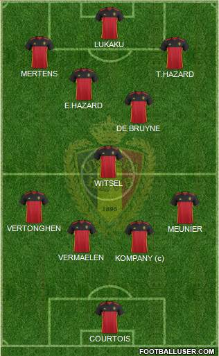 Belgium Formation 2017
