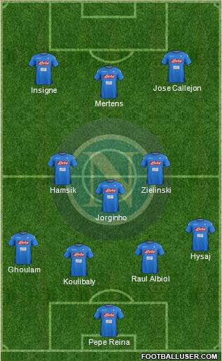 Napoli Formation 2017
