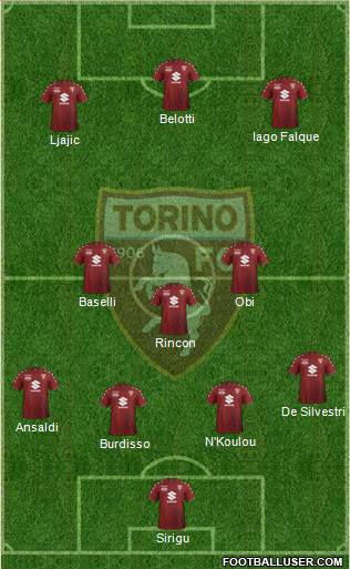 Torino Formation 2017