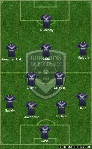 FC Girondins de Bordeaux Formation 2017