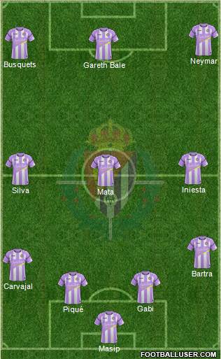 R. Valladolid C.F., S.A.D. Formation 2017