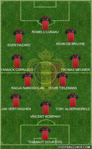 Belgium Formation 2017