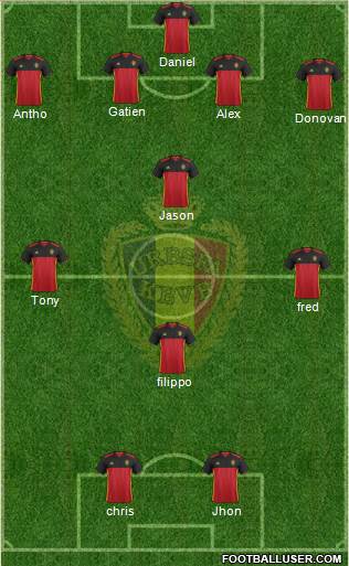 Belgium Formation 2017