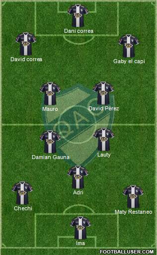 Quilmes football formation