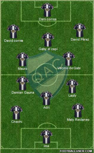 Quilmes football formation