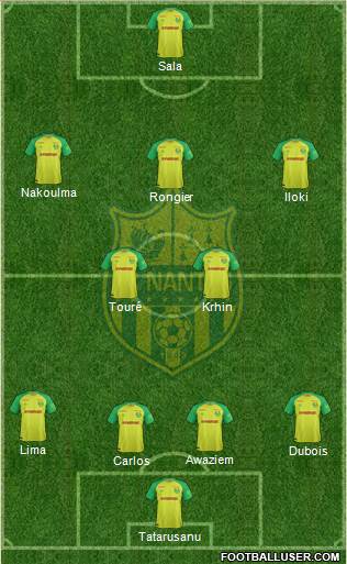 FC Nantes Formation 2017