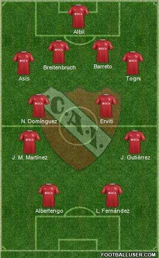 Independiente Formation 2017