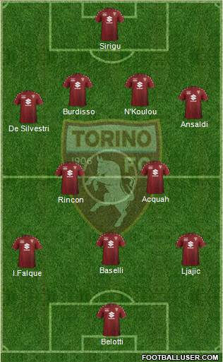 Torino Formation 2017
