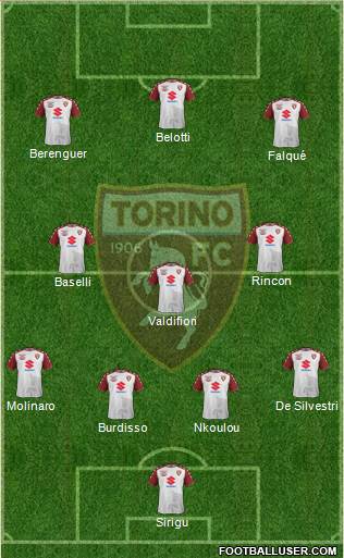 Torino Formation 2017