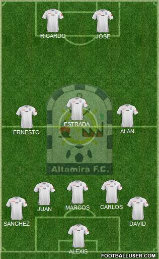 Club Altamira F.C. Formation 2017