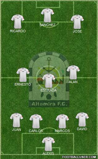 Club Altamira F.C. Formation 2017