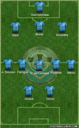 Tours Football Club Formation 2017