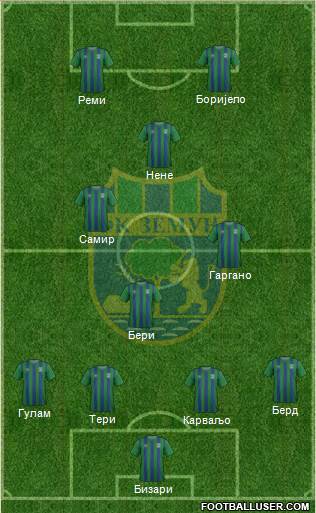 FK Zemun Formation 2017