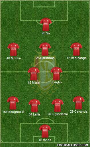 R Standard de Liège Formation 2017
