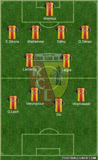 Racing Club de Lens Formation 2017