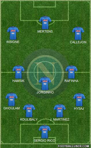 Napoli Formation 2017