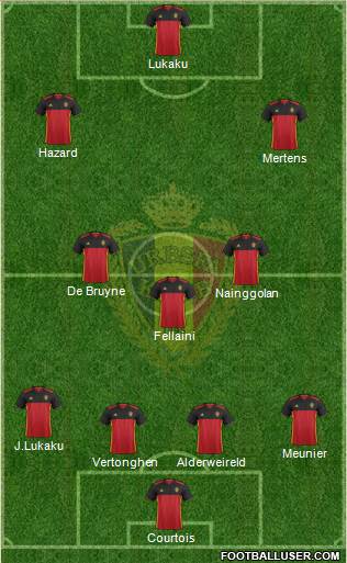 Belgium Formation 2017