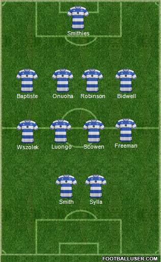 Queens Park Rangers Formation 2017