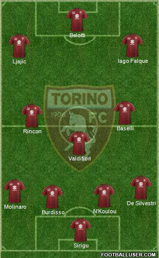 Torino Formation 2017