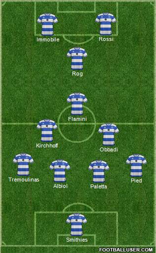 Queens Park Rangers football formation