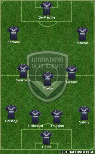 FC Girondins de Bordeaux Formation 2017