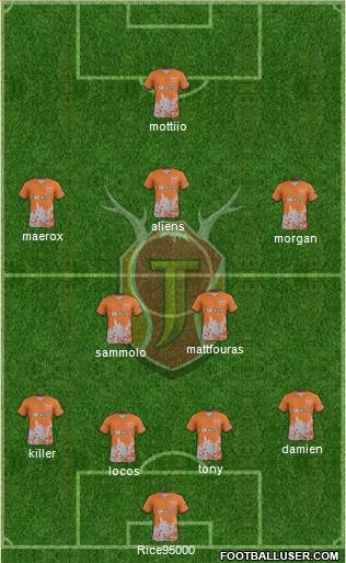 Jeju United Formation 2017
