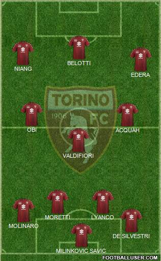 Torino Formation 2017