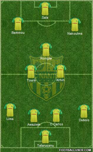 FC Nantes Formation 2017