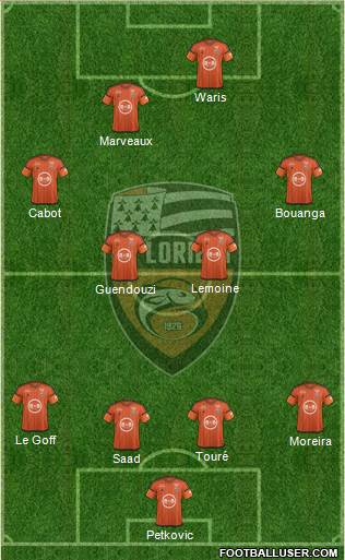 FC Lorient Bretagne Sud Formation 2017