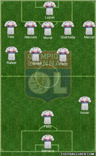 Olympique Lyonnais Formation 2017