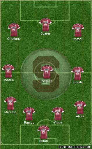 CD Saprissa football formation