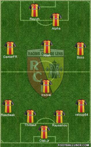 Racing Club de Lens Formation 2017
