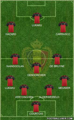 Belgium Formation 2017