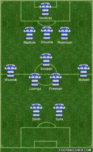 Queens Park Rangers football formation