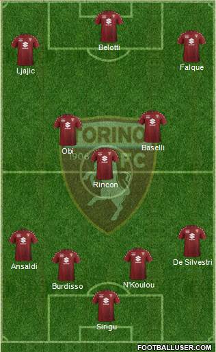 Torino Formation 2017