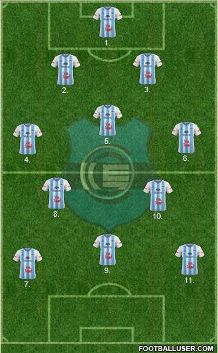 Gimnasia y Esgrima de Jujuy Formation 2017