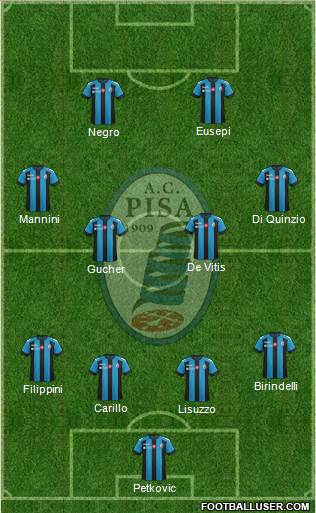 Pisa Formation 2017