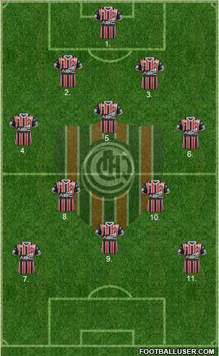 Chacarita Juniors Formation 2017