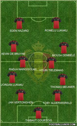 Belgium Formation 2017