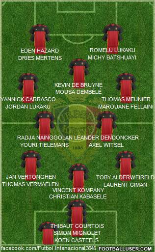 Belgium Formation 2017