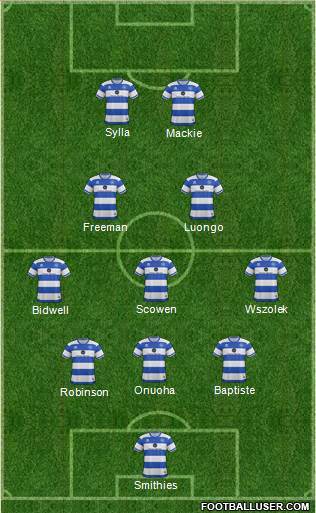 Queens Park Rangers Formation 2017