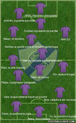Deportivo Merlo Formation 2017